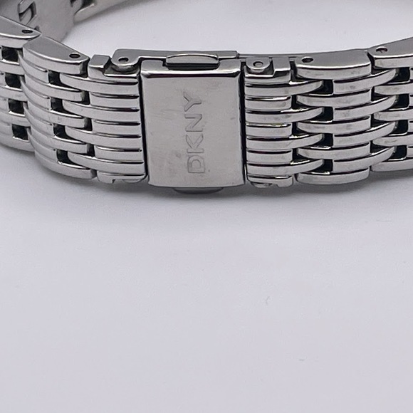 DKNY NY3607 Women's Stainless Steel Quartz Watch - Black Dial, Silver Band - Picture 8 of 10
